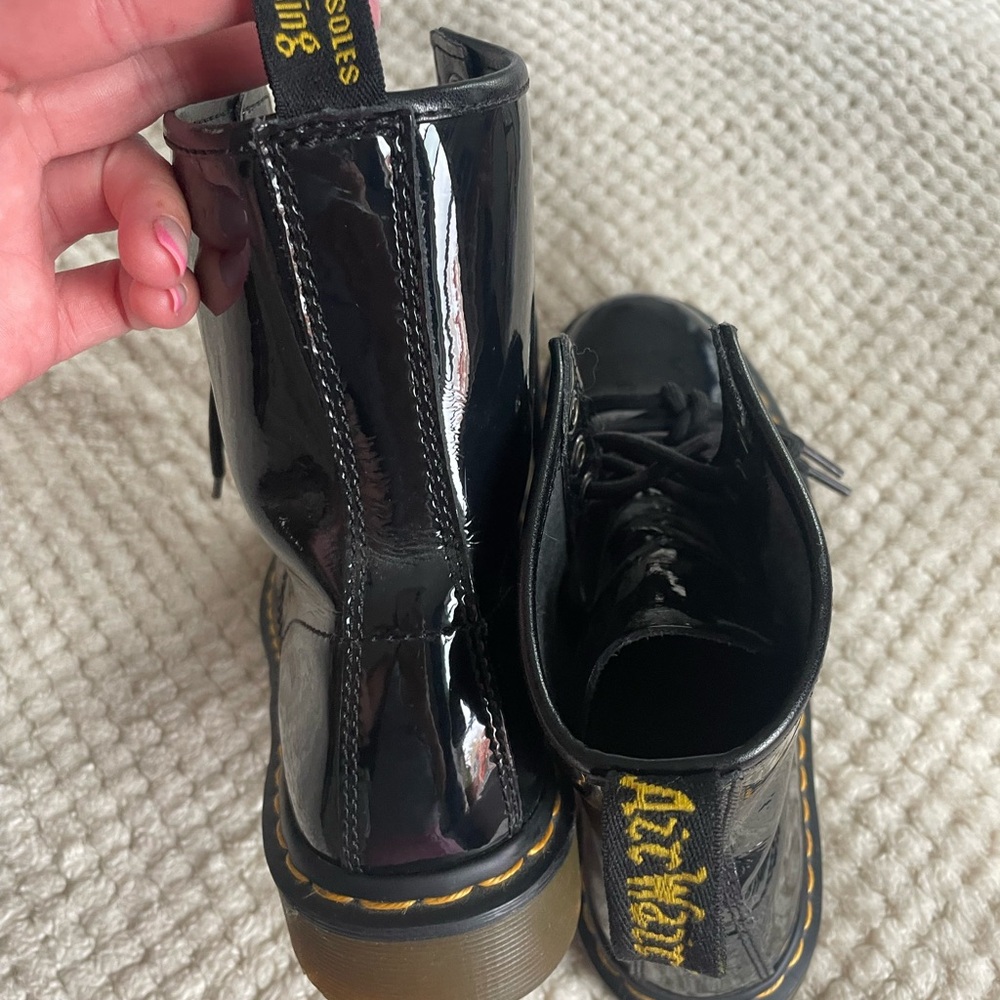 PATENT LEATHER DOC MARTENS 🖤📞♠️ - Picture 5 of 8